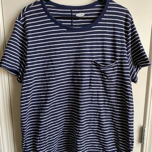 Striped Boyfriend Tee